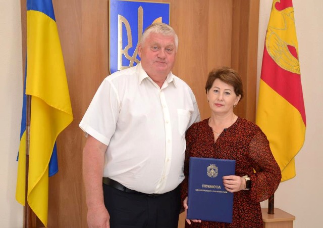Кіровоградщина. Вітання Голові Федерації професійних спілок Кіровоградщини Оксані Терлецькій