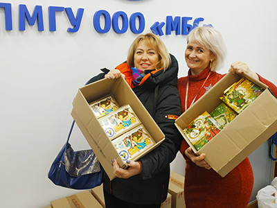 Профком ПМГУ «Метінвест Бізнес Сервісу» влаштував новорічні конкурси з солодкими подарунками для дітлахів 