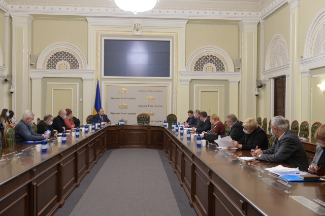 Перемовини представників від Всеукраїнської акції протесту в парламенті