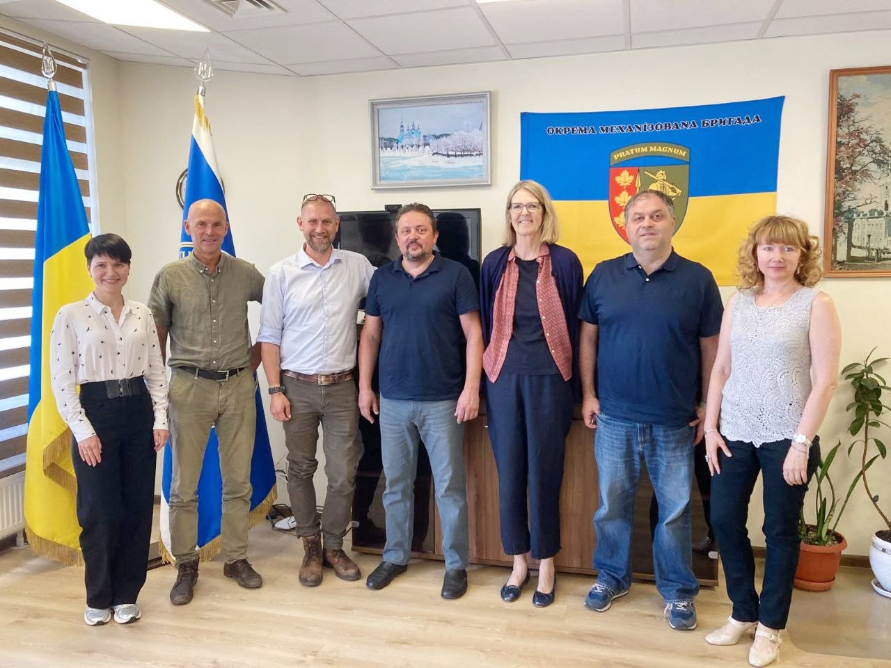 В Києві відбулася робоча зустріч представників Профспілки металургів і гірників України та Об'єднаної федерації робітників Данії (3F)