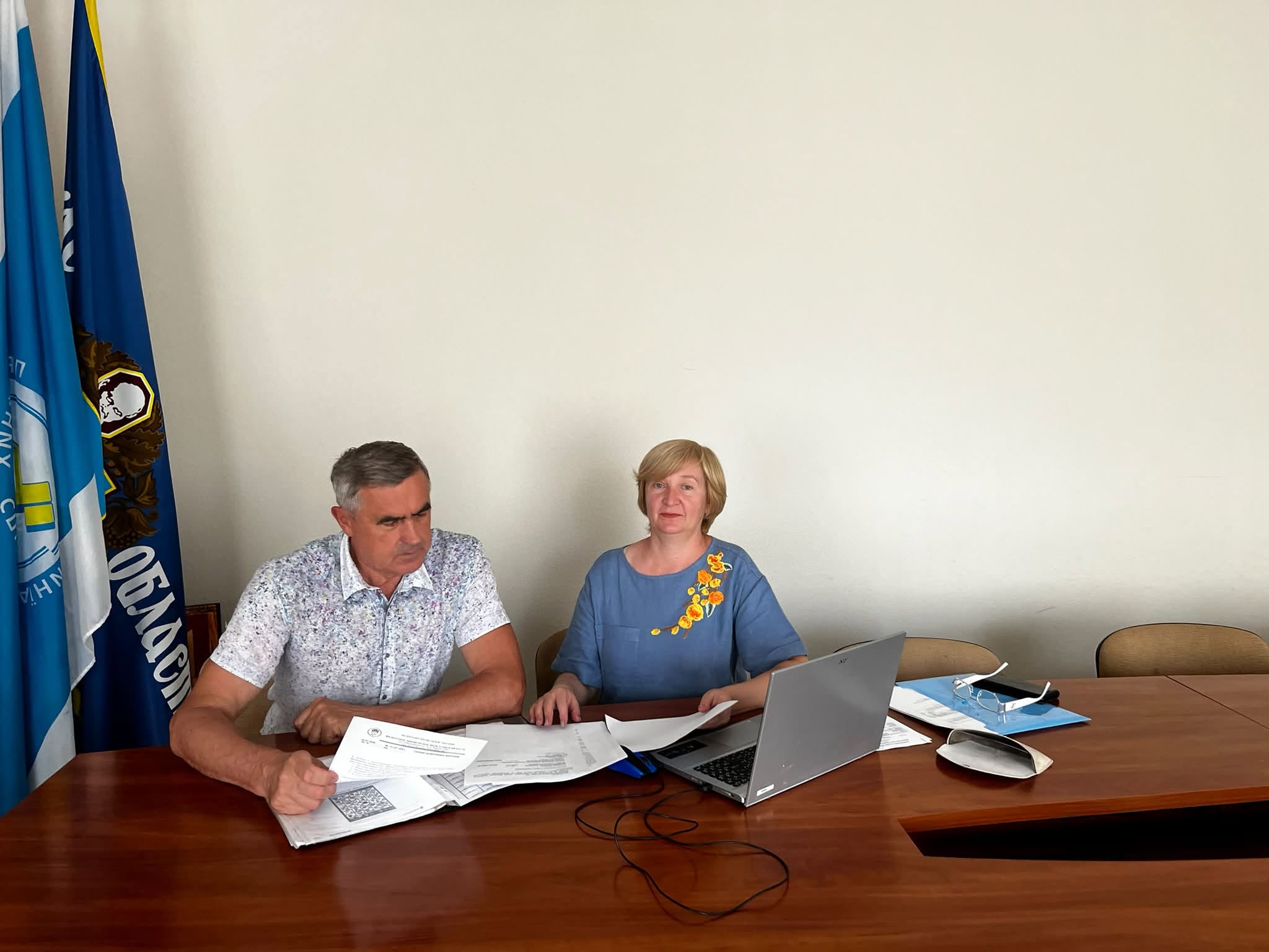 Федерація профспілок Черкаської області: робоча зустріч у відділенні НСПП