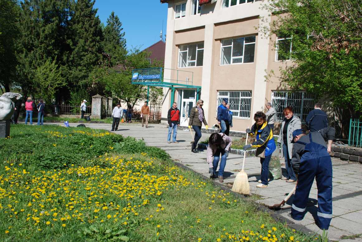 УКРТЕЛЕКОМІВЦІ ЗАКАРПАТТЯ – ЗА ЧИСТЕ ДОВКІЛЛЯ