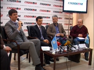 Прес-конференція в ІА «Главком» на тему «Відродження Будинку профспілок в Києві» 