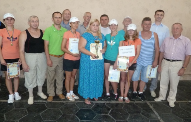 На старті спартакіади – працівники «Укрпошти» у Закарпатті