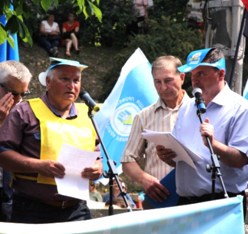 ГОВОРЯТЬ УЧАСНИКИ ПІКЕТУ. Сергій Морозов: «Мы на пределе! Требований очень много - пора их выполнять!»