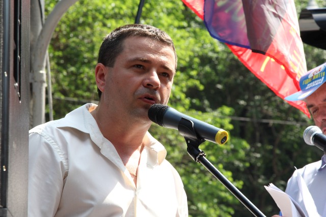 ГОВОРЯТЬ УЧАСНИКИ ПІКЕТУ. Олег Панасенко: «Проблема не у відсутності лідерів у країні. Проблема у відсутності лідерів у владі»