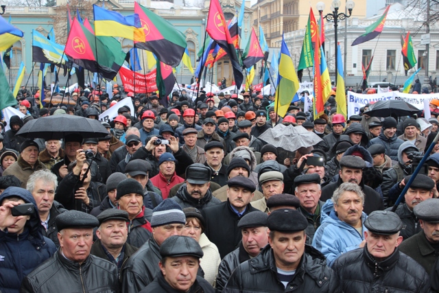 АКЦІЯ ПРОТЕСТУ. Гірники вимагають фінансування галузі та відновлення соціальних гарантій   