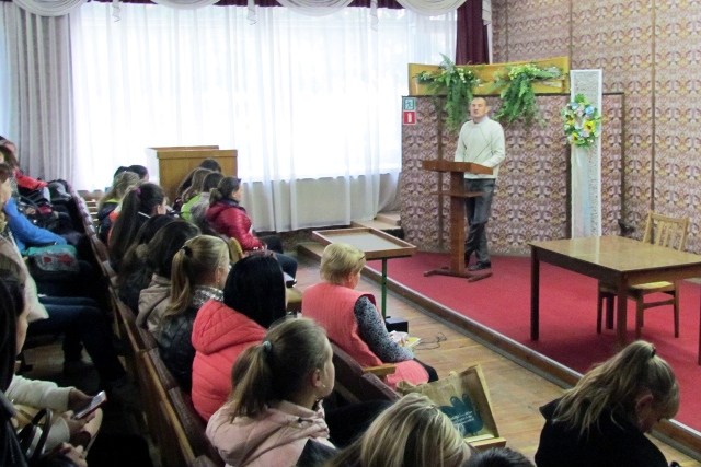 Проведено черговий профспілковий урок у професійно-технічному навчального закладі   