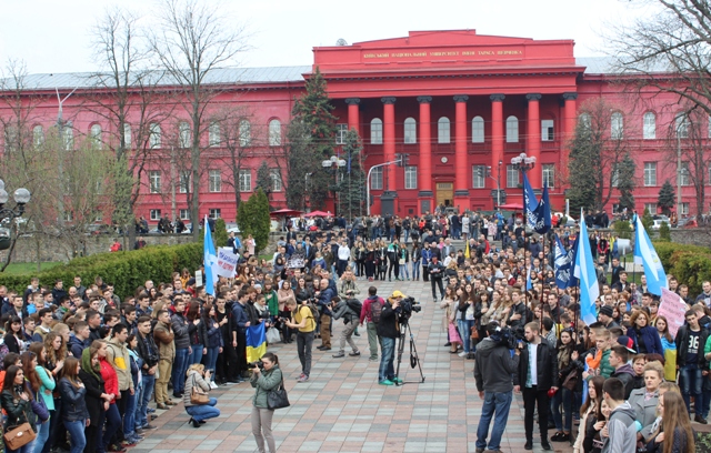 Студентська молодь обстоює свої права