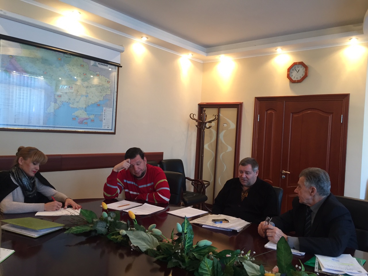 Зустріч з юристом столичного заводу «Фанплит» Віктором Колбанцевим