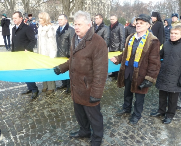 День Соборності України у Закарпатті співпав із 70-річчям утворення області у складі України