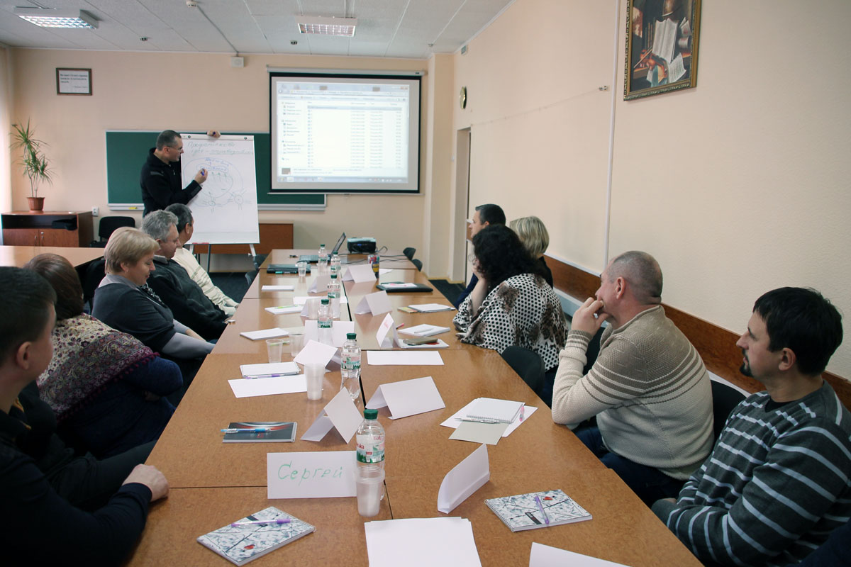 Первинки лісових галузей на навчанні в Чернігівському центрі 