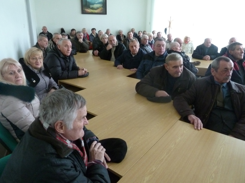 Збори ліквідаторів-чорнобильців відбулися у Будинку  профспілок Закарпаття 