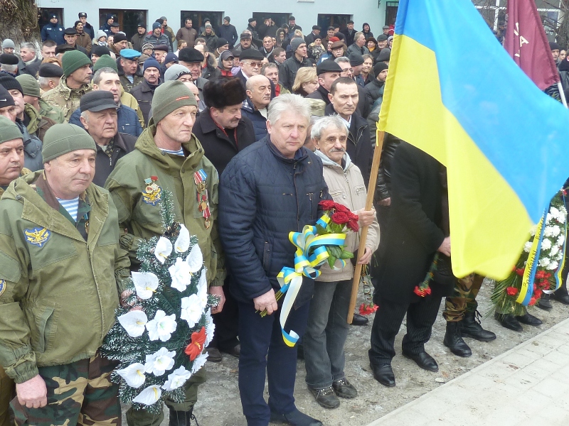Профспілки Закарпаття взяли участь у вшануванні воїнів-афганців