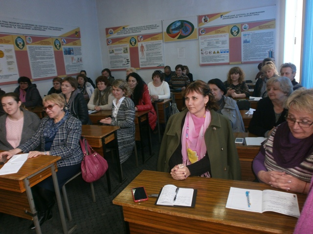 На Запоріжжі навчаються представники з охорони праці обласної організації профспілки працівників освіти і науки   