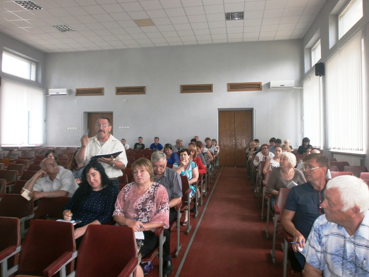 Запорізька облпрофрада провела семінар в Оріхівському районі