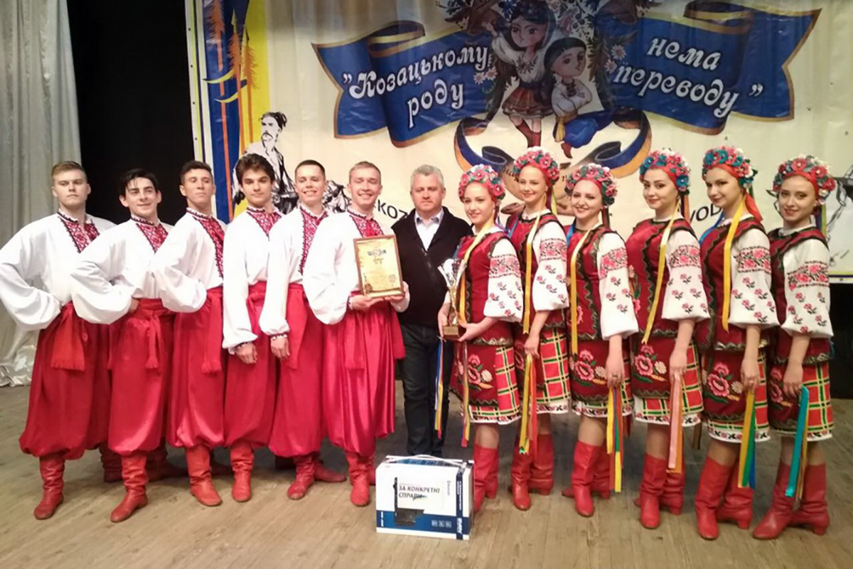 ГРАН-ПРІ «Народного аматорського колективу профспілок України» ансамблю народного танцю «Забава»