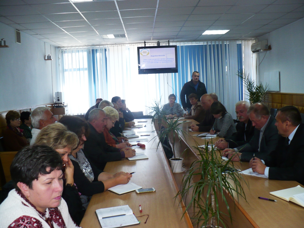 Відбулося засідання Президії Федерації профспілок Вінницької області