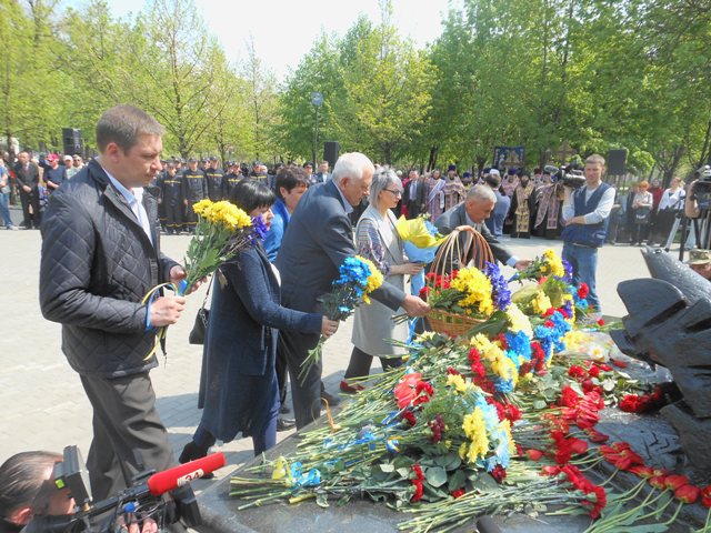 У Дніпрі вшанували подвиг чорнобильців