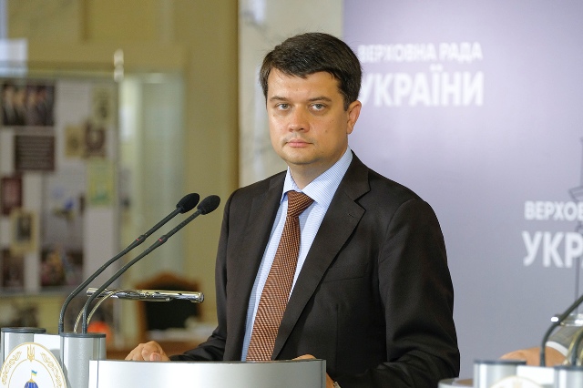 Голова ФПУ Григорій Осовий привітав Дмитра Разумкова з обранням його Головою Верховної Ради України