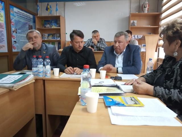 Профспілчани Рівненщини зустрілися з депутатами від «Слуги народу»
