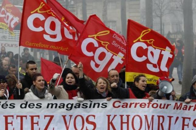 Французькі профспілки вийшли на демонстрації протесту