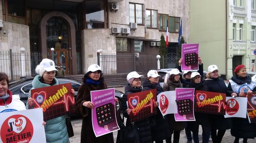 СОЛІДАРНІСТЬ ІЗ ПРОФСПІЛКАМИ ПРАЦІВНИКІВ ОХОРОНИ ЗДОРОВ’Я ФРАНЦІЇ 