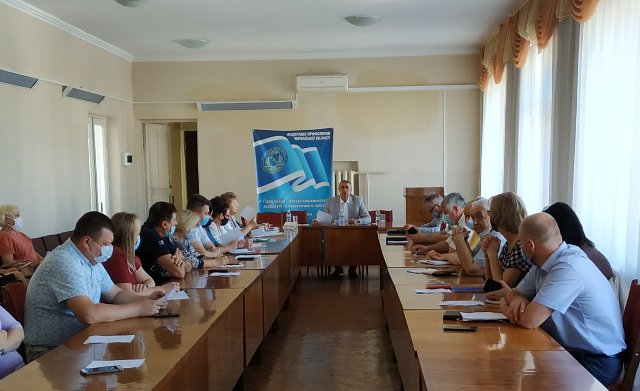 Засідання Ради профспілок Черкащини