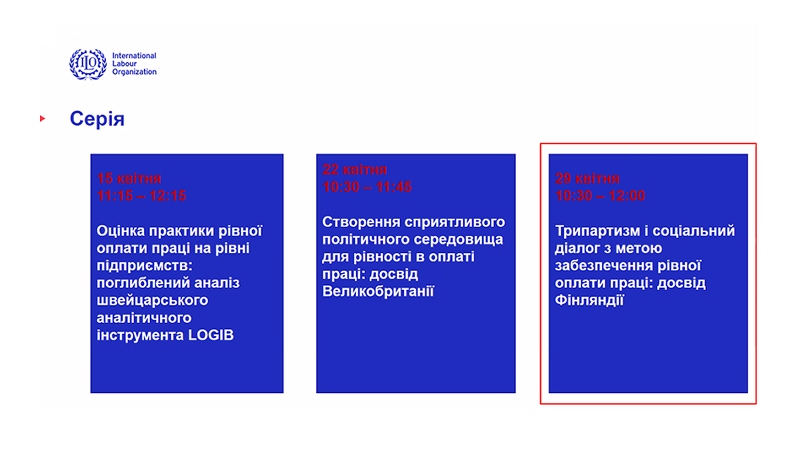Передові методи поширення принципу рівної оплати за працю рівної цінності: МІЖНАРОДНИЙ ДОСВІД