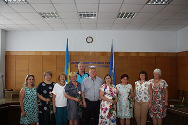 У Запорізькій облраді ПМГУ привітали профспілкових бухгалтерів