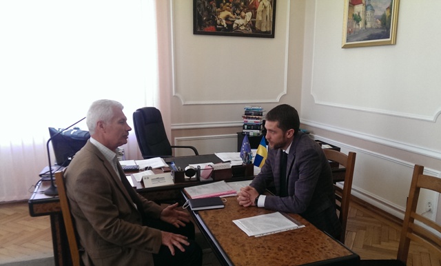 БУКОВИНА. Робоча зустріч з головою Чернівецької обласної ради 