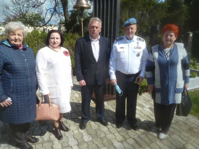 Керівники профспілок Закарпаття взяли участь в урочистостях на Пагорбі Слави в Ужгороді