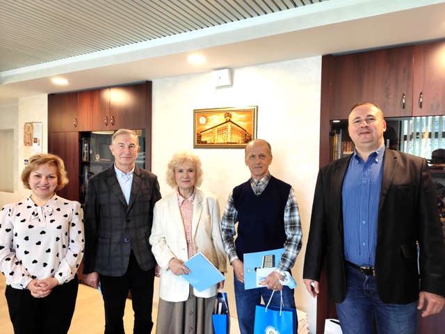 Подяка Голови ФПУ ветеранам за багаторічну сумлінну працю
