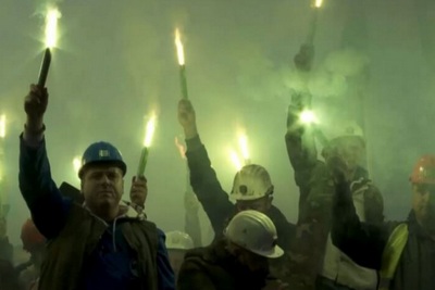 У Боснії розпочалися масові акції протесту шахтарів після зниження зарплати до 300 євро