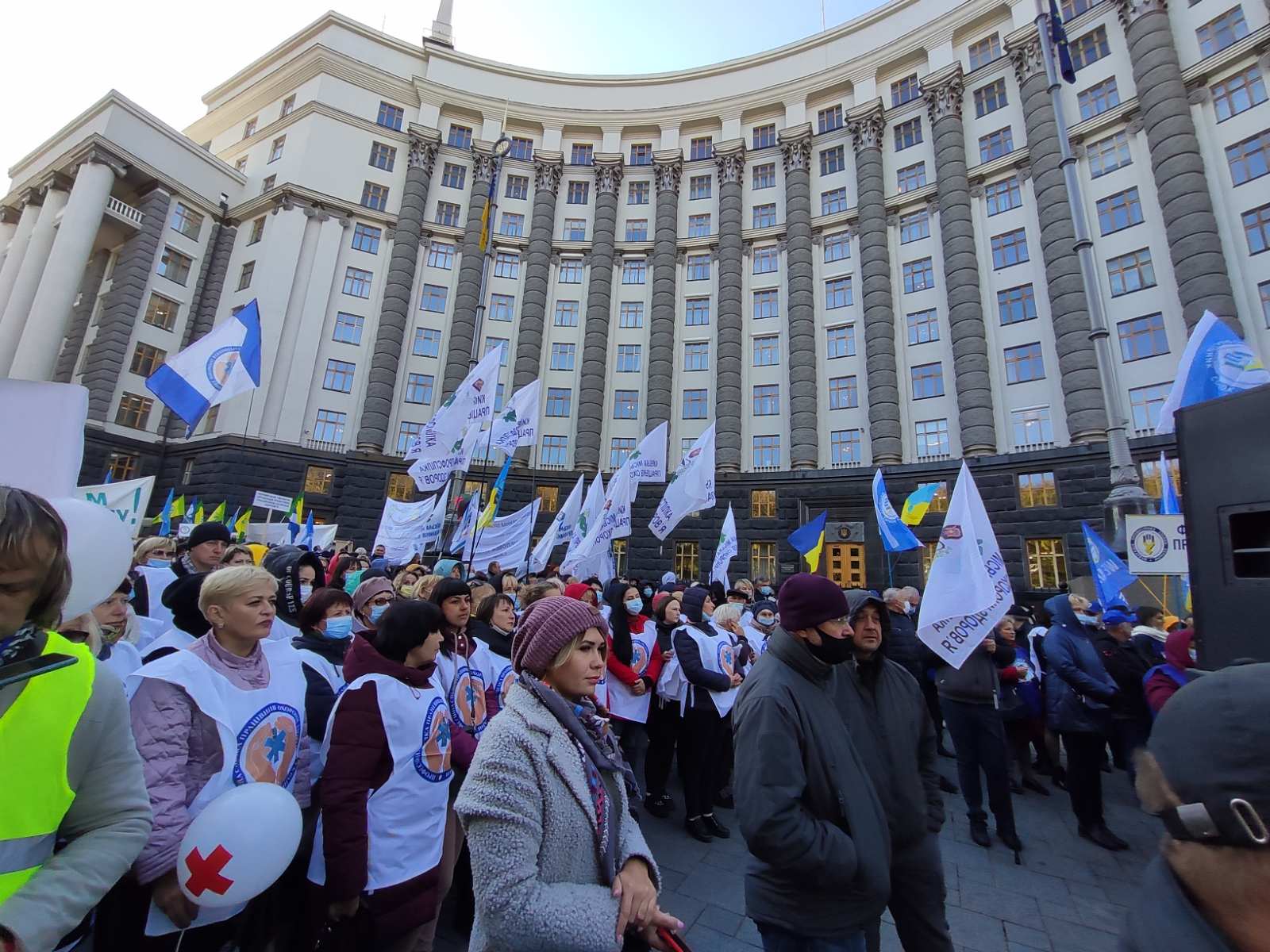 ЗМІ ПРО АКЦІЮ ПРОТЕСТУ ПРОФСПІЛОК. КОРЕСПОНДЕНТ