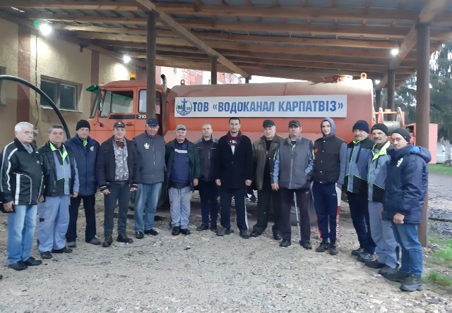 У Закарпатті з участю профспілки відзначили 15-річчя створення ТОВ "Водоканал Карпатвіз"