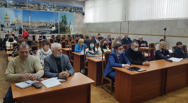 Засідання Президії Київської міськпрофради 25 січня ц.р.