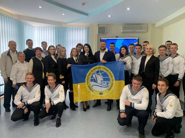 Профспілка робітників морського транспорту України відзначає 30-річчя від дня створення у незалежній Україні