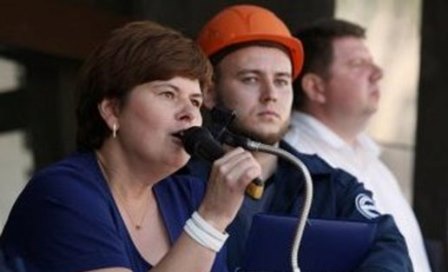 Звільнено лідера незалежної білоруської профспілки "Нафтан" Ольгу Брітікову