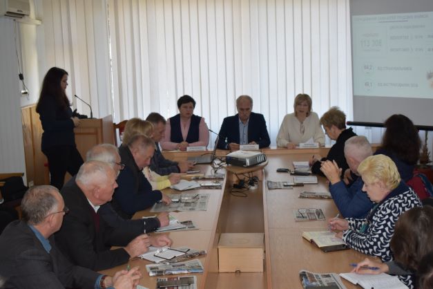 ВІННИЧЧИНА. Робоча зустріч членів президії обласної Федерації профспілок з начальником Головного управління Пенсійного фонду України у Вінницькій області
