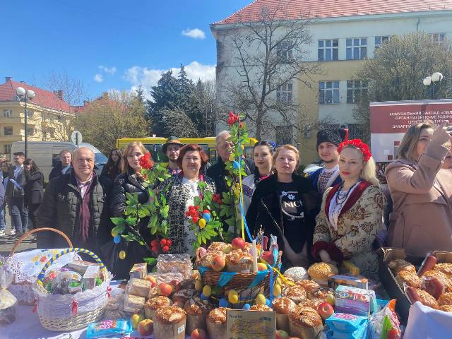 Благодійна акція " Паска для воїна" відбулася у Закарпатті