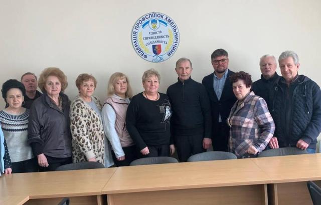 Голова ФПУ Григорій Осовий з робочою поїздкою відвідав Хмельниччину
