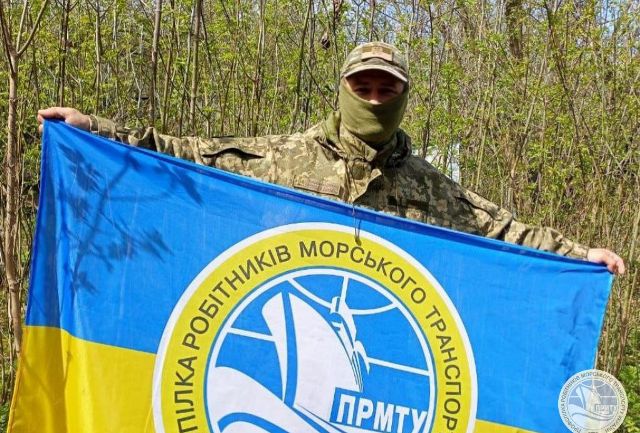ГЕРОЇ-ПРОФСПІЛКОВЦІ. Член ПРМТУ, моряк Дмитро Марінеску має найголовнішу мотивацію до Перемоги