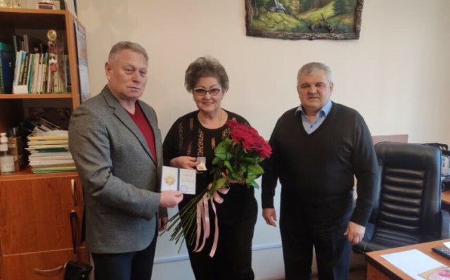 Голова профкому із Закарпаття Валентина Недашковська - заслужений працівник профспілок України