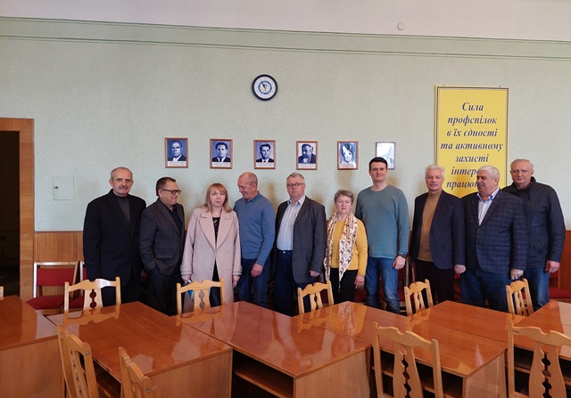 Зустріч з профспілковим активом Буковини