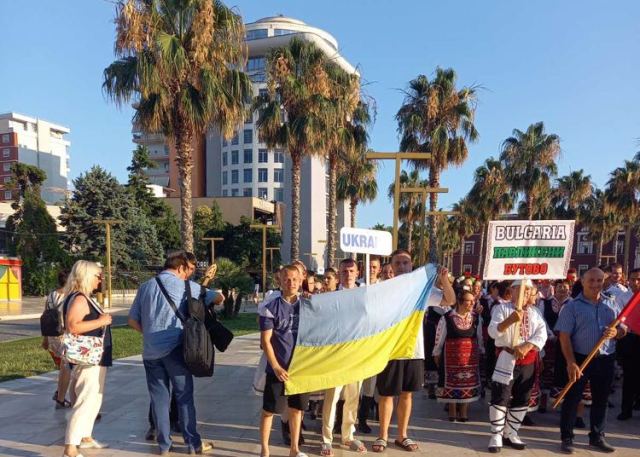 Профспілковий хореографічний колектив "Веселка" із Закарпаття - дипломант міжнародного фестивалю в Албанії