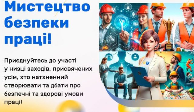 Держпраці оголошено про старт конкурсу : "Мистецтво безпеки праці". Закликаємо до участі!