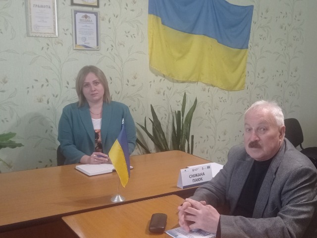 ХМЕЛЬНИЧЧИНА. Робоча зустріч голови обласної організації Профспілки працівників культури з керівником обласного відділення НСПП 
