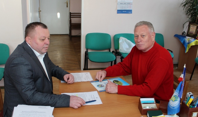 Робоча зустріч в Закарпатській облпрофраді щодо розвитку фізкультури та спорту