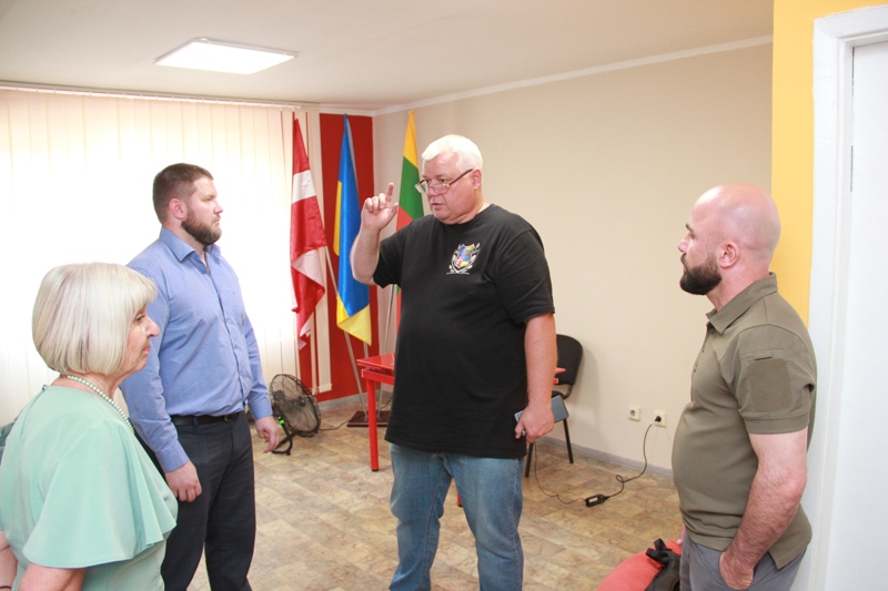У Запоріжжі Сергій Бизов відвідав Реабілітаційний простір ветеранів „Блокпост”